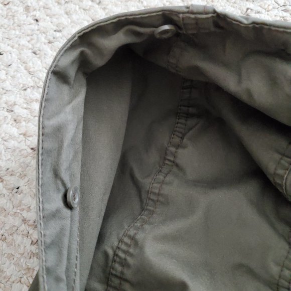 MANGO Olive Green Military Jacket + Faux Fur Vest - Picture 8 of 15